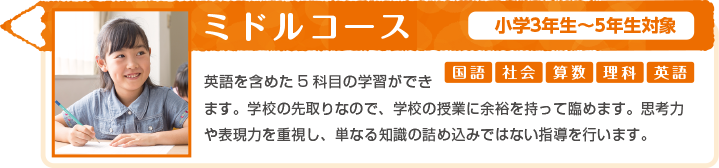 ミドルコース