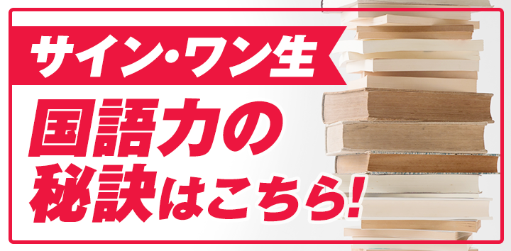 サインワン生国語力の秘訣はこちら!