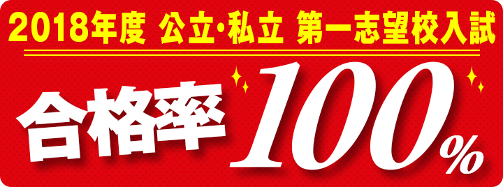 100%合格率